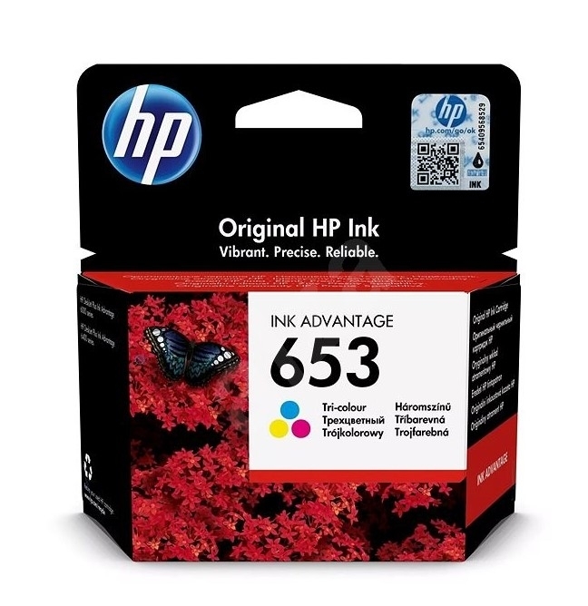 HP 653 (3YM74AE) оригинална мастилница color